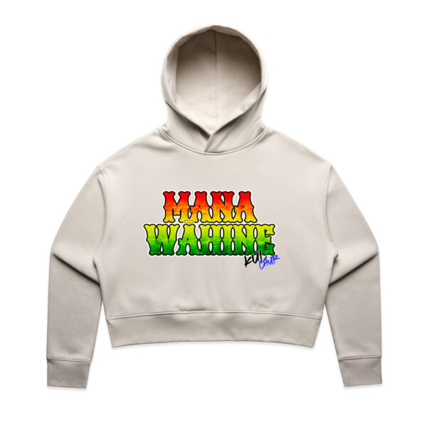 Rasta Mana Wahine - AS Colour / RELAX CROP HOOD Thumbnail