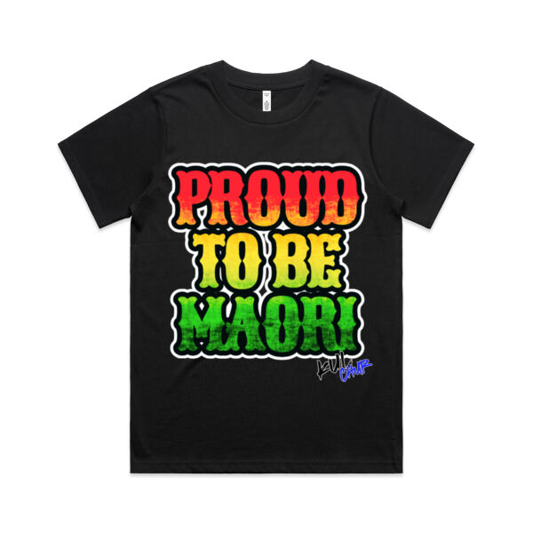 Rasta Proud to be Maori - AS Colour / Wo's CLASSIC TEE Thumbnail