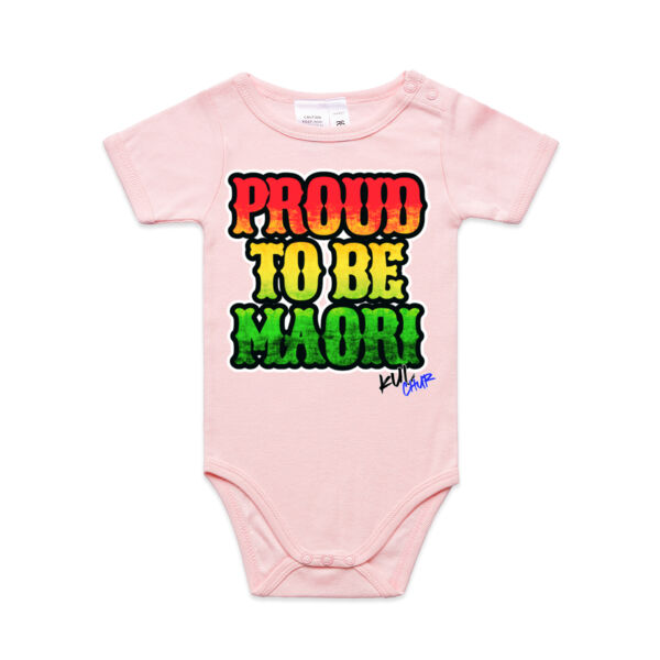 Rasta Proud to be Maori - AS Colour / ORGANIC MINI-ME ONE-PIECE Thumbnail