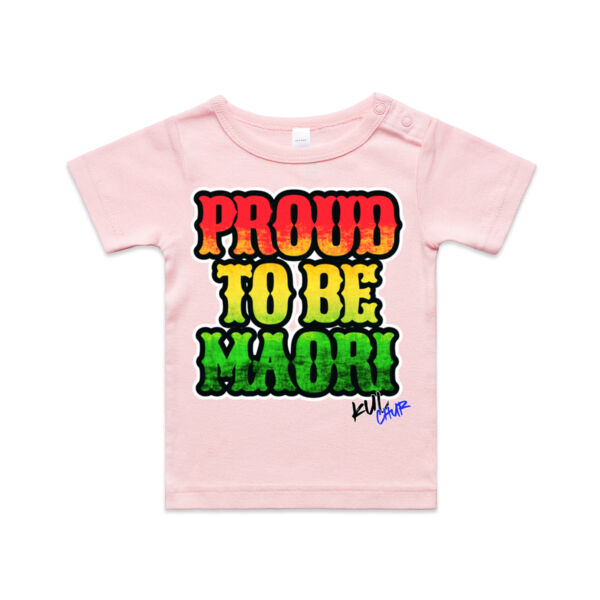 Rasta Proud to be Maori - AS Colour / ORGANIC INFANT WEE TEE  Thumbnail