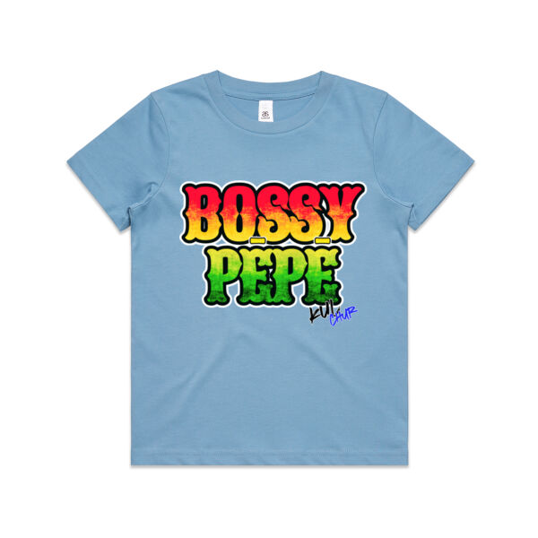 Rasta Bossy Pepe - AS Colour / KIDS STAPLE TEE Thumbnail