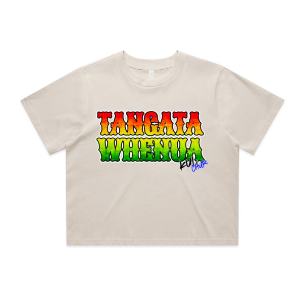 Tangata Whenua - AS Colour / Wo's Classic Crop Tee Thumbnail
