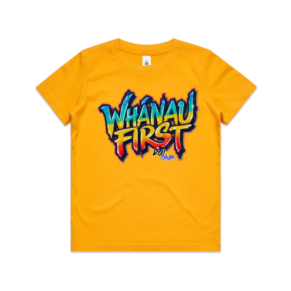 Whanau First - AS Colour / KIDS STAPLE TEE Thumbnail