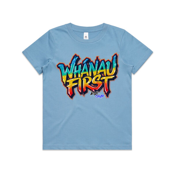 Whanau First - AS Colour / YOUTH STAPLE TEE Thumbnail