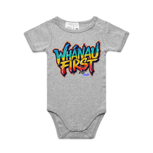 Whanau First - AS Colour / ORGANIC MINI-ME ONE-PIECE Thumbnail