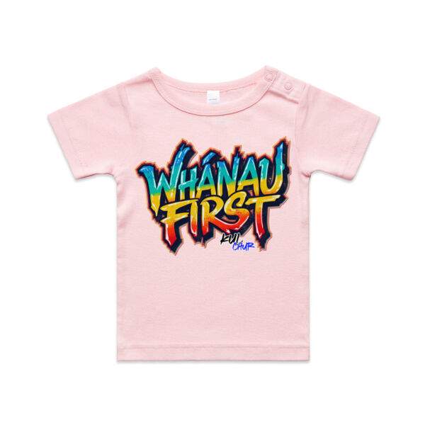 Whanau First - AS Colour / ORGANIC INFANT WEE TEE  Thumbnail
