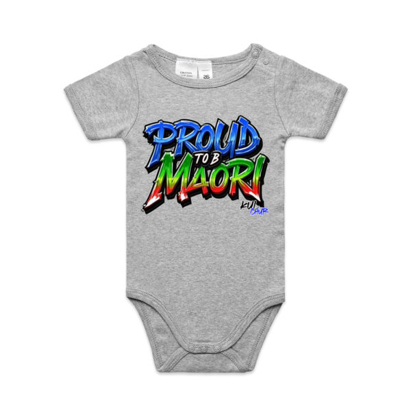 Proud to be Maori - AS Colour / ORGANIC MINI-ME ONE-PIECE Thumbnail