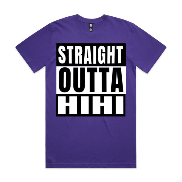 Straight Outta Hihi Tee - AS Colour / CLASSIC TEE Thumbnail