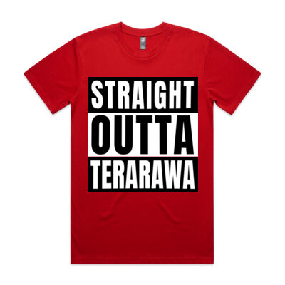 Straight Outta Te Rarawa Tee - AS Colour / CLASSIC TEE Thumbnail
