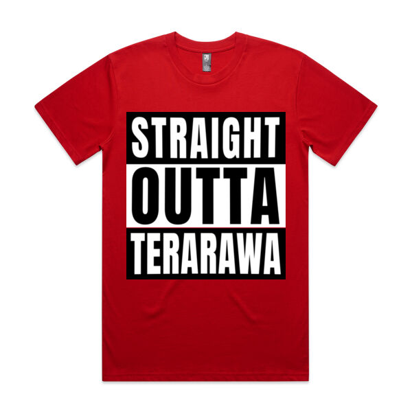 Straight Outta Te Rarawa Tee - AS Colour / CLASSIC TEE Thumbnail