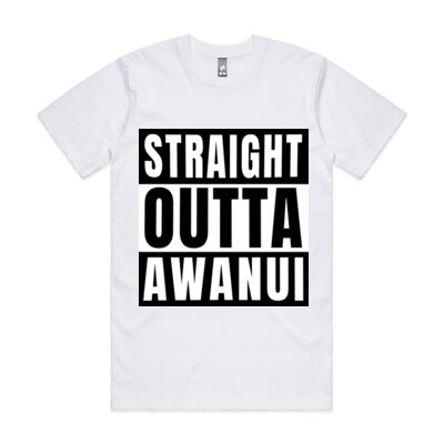 Straight Outta Awanui Tee - AS Colour / CLASSIC TEE Thumbnail
