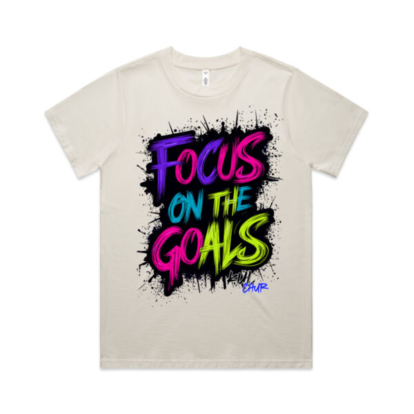 Focus on the goals Tee - AS Colour / Wo's CLASSIC TEE Thumbnail