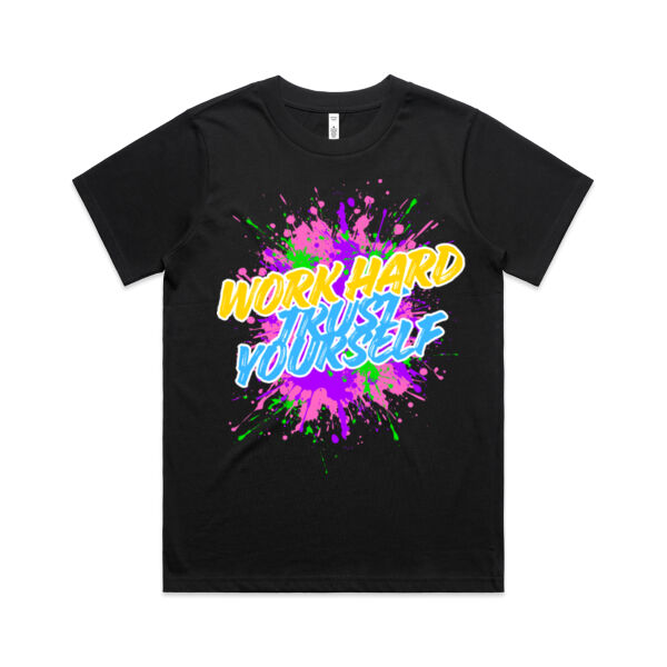 Work Hard Tee - AS Colour / Wo's CLASSIC TEE Thumbnail