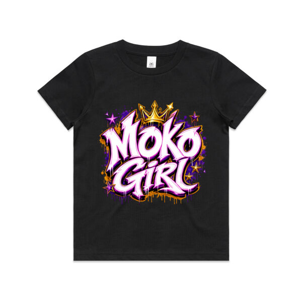 MokoGirl Graffiti Tee - AS Colour / YOUTH STAPLE TEE Thumbnail