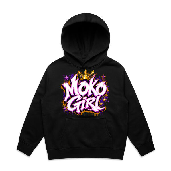 MokoGirl Graffiti Hoodie - AS Colour / YOUTH RELAX HOOD Thumbnail