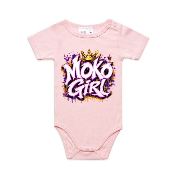 MokoGirl Graffiti Tee - AS Colour / ORGANIC MINI-ME ONE-PIECE Thumbnail
