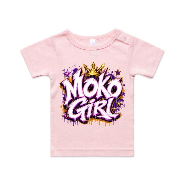 MokoGirl Graffiti Tee - AS Colour / ORGANIC INFANT WEE TEE  Thumbnail