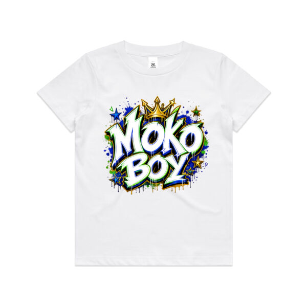 MokoBoy Graphic  - AS Colour / KIDS STAPLE TEE Thumbnail