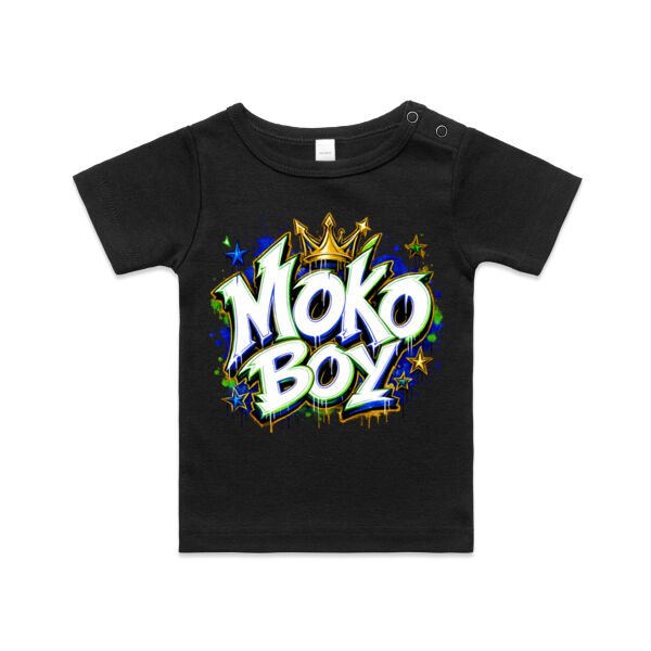 MokoBoy Graphic  - AS Colour / ORGANIC INFANT WEE TEE  Thumbnail