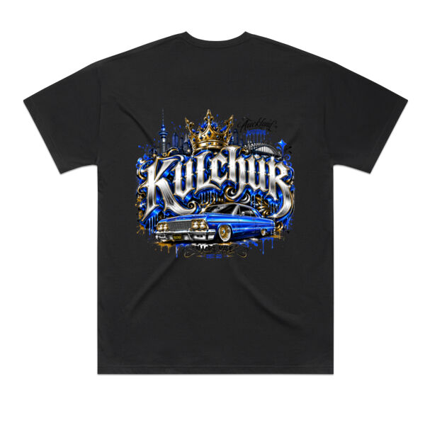 Kulchur Graphic Tee BLUE - AS Colour / Classic oversized Tee Thumbnail