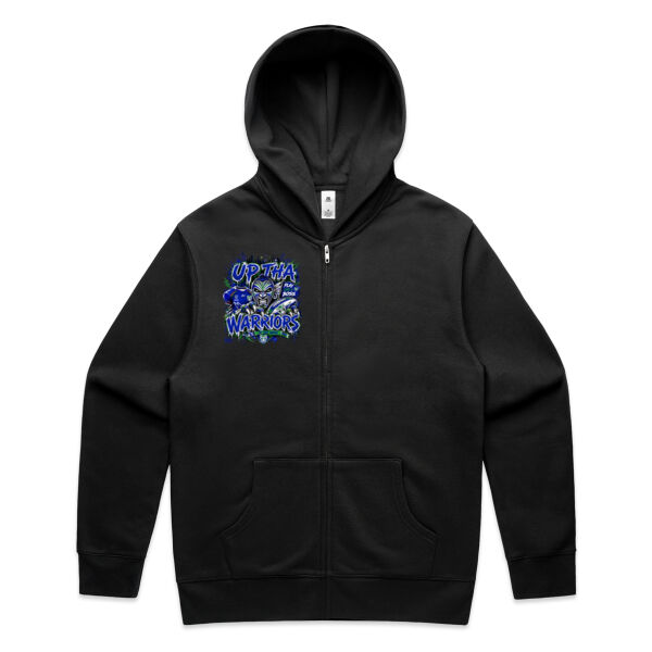 Up Tha Warriorz Double Print - AS Colour / RELAX ZIP HOOD Thumbnail