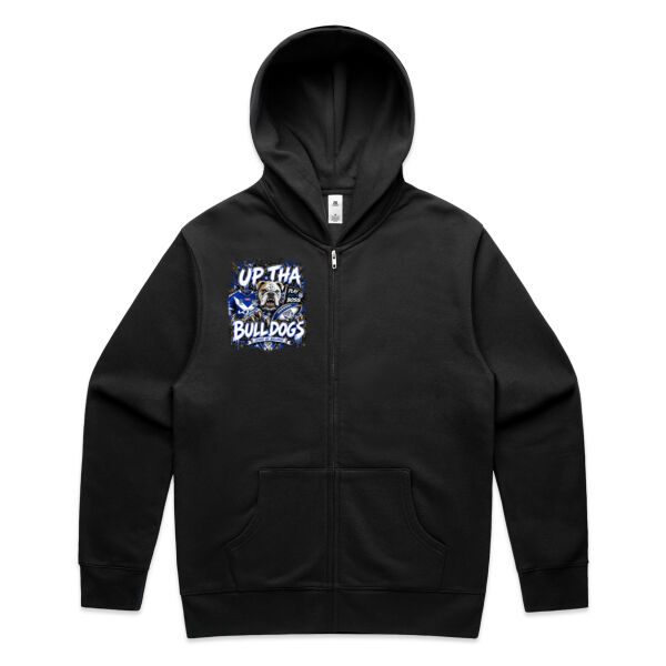 Up Tha Bulldogz Double Print - AS Colour / RELAX ZIP HOOD Thumbnail