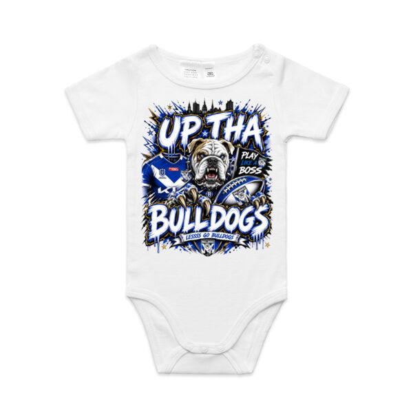 Up Tha Bulldogz - AS Colour / ORGANIC MINI-ME ONE-PIECE Thumbnail