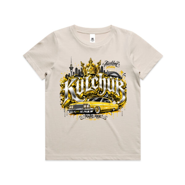 Kulchur Graffiti Tee - AS Colour / YOUTH STAPLE TEE Thumbnail