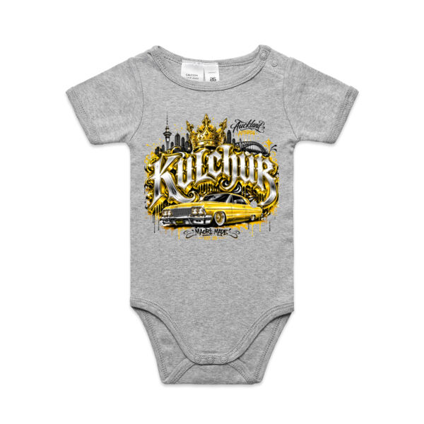 Kulchur Graffiti Tee - AS Colour / ORGANIC MINI-ME ONE-PIECE Thumbnail