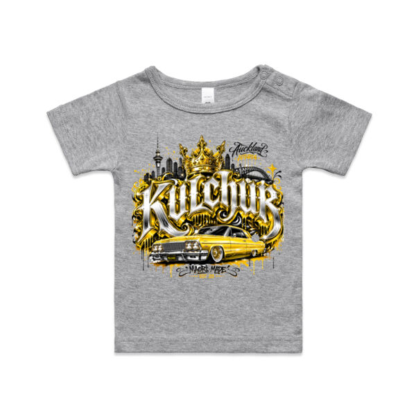Kulchur Graffiti Tee - AS Colour / ORGANIC INFANT WEE TEE  Thumbnail
