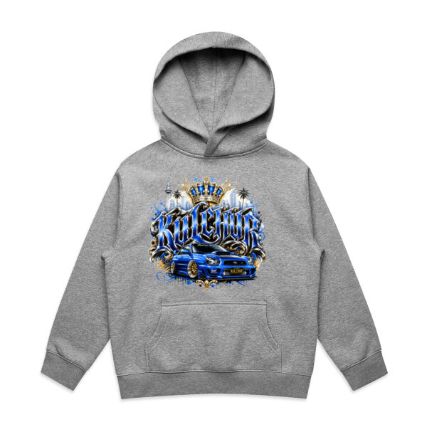 Kulchur Graphic Subby - Blue - AS Colour / YOUTH RELAX HOOD Thumbnail