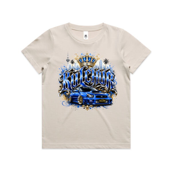 Kulchur Graphic Subby - Blue - AS Colour / KIDS STAPLE TEE Thumbnail