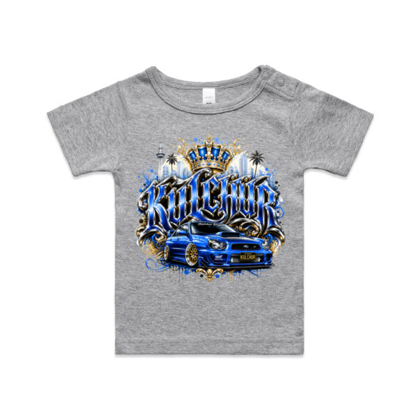 Kulchur Graphic Subby - Blue - AS Colour / ORGANIC INFANT WEE TEE  Thumbnail