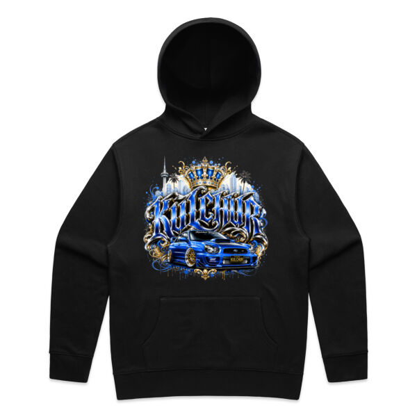 Kulchur Graphic Subby - Blue - AS Colour / RELAX HOOD Thumbnail