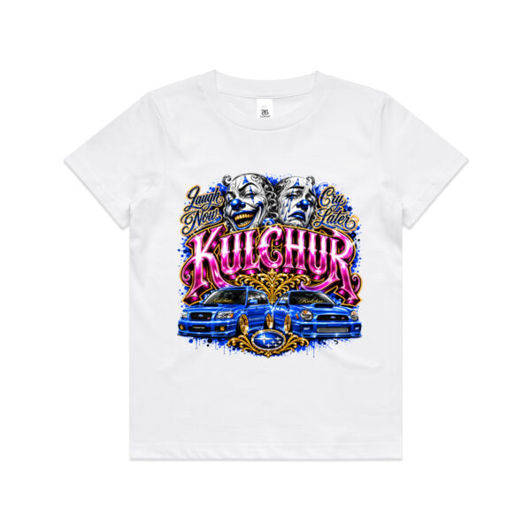 Kulchur Graffiti Pink Subaru Print - AS Colour / KIDS STAPLE TEE Thumbnail
