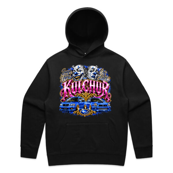 Kulchur Graffiti Pink Subaru Print - AS Colour / RELAX HOOD Thumbnail