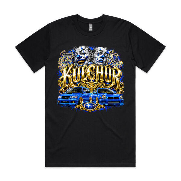 Kulchur Graffiti Subaru Print GOLD - AS Colour / CLASSIC TEE Thumbnail