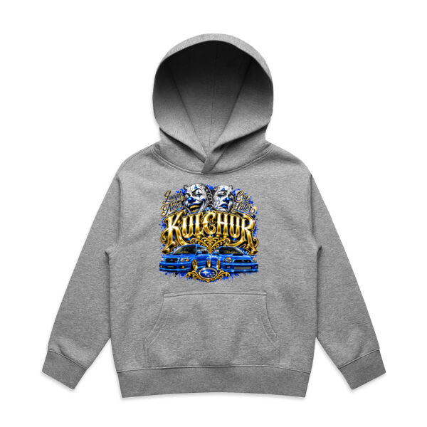 Kulchur Graffiti Subaru Print GOLD - AS Colour / KIDS RELAX HOOD Thumbnail