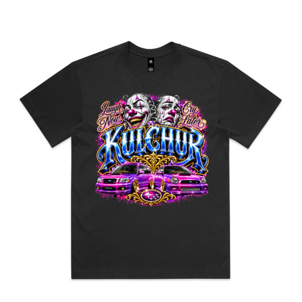 Kulchur Graffiti PURPLE Subaru Print  - AS Colour / BOX TEE RELAXED Thumbnail