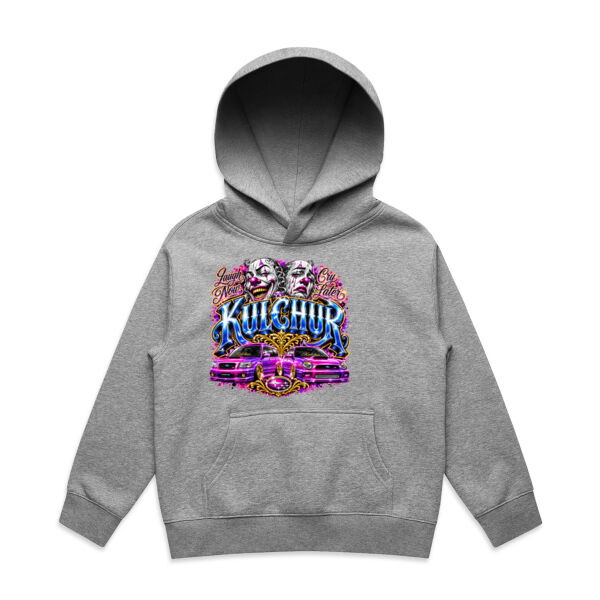 Kulchur Graffiti PURPLE Subaru Print  - AS Colour / KIDS RELAX HOOD Thumbnail